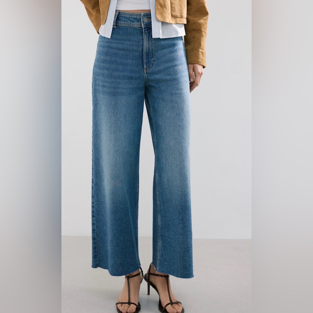 MANGO Catherine High Rise Denim - Sz14